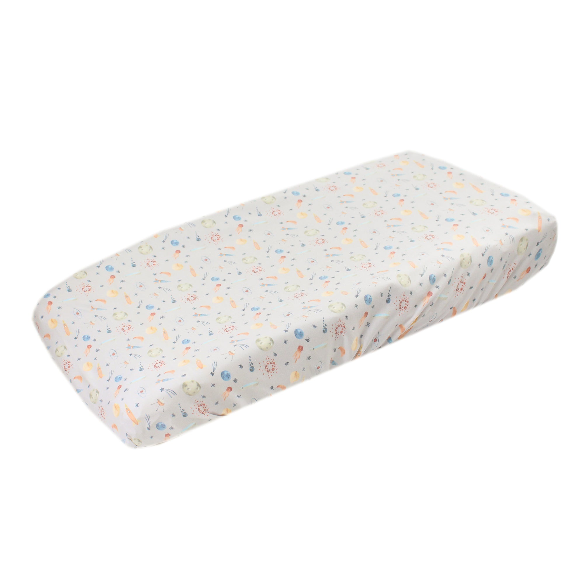 Premium Knit Diaper Changing Pad Cover - Cosmos