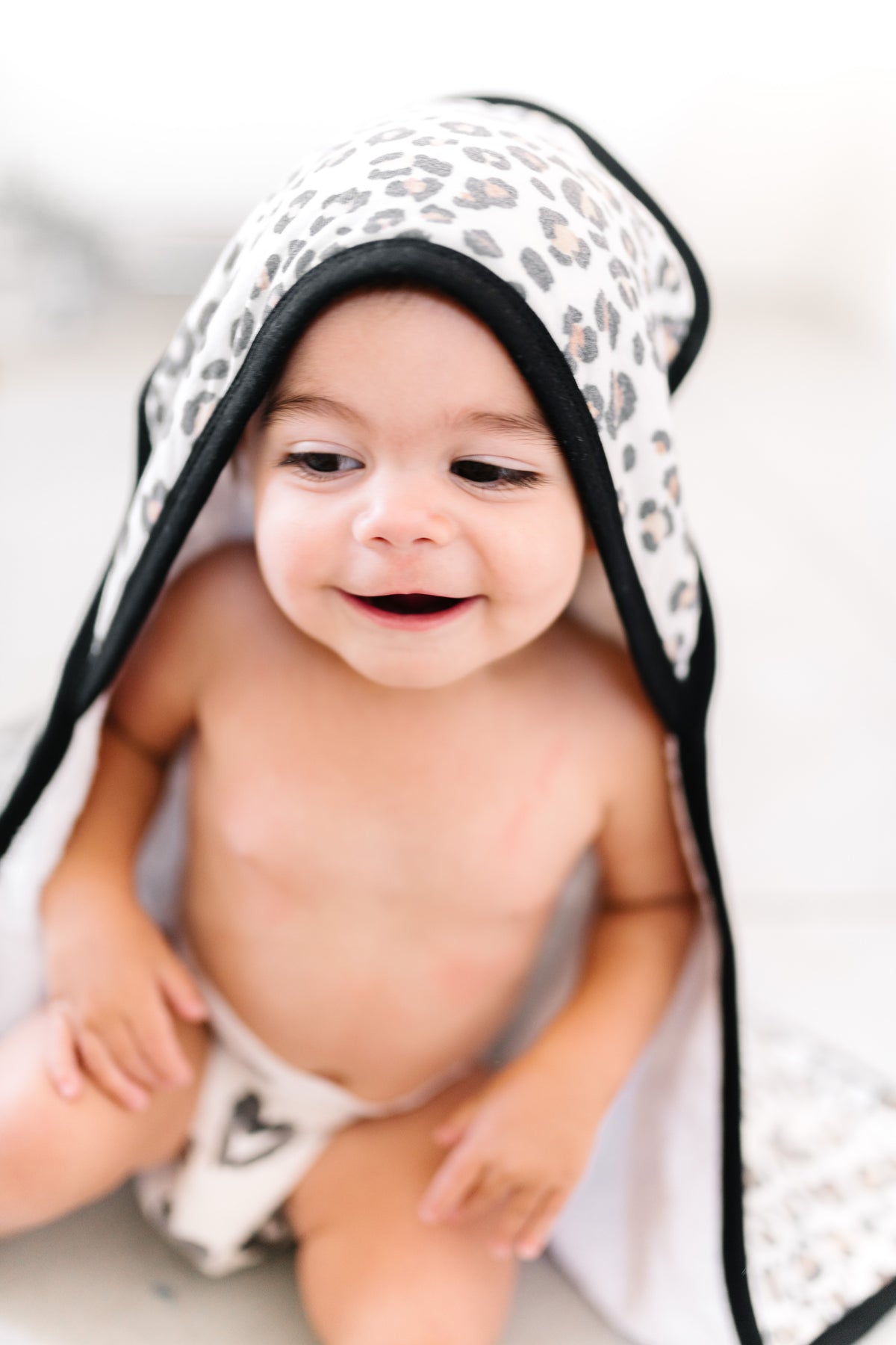 Premium Baby Knit Hooded Towel - Zara