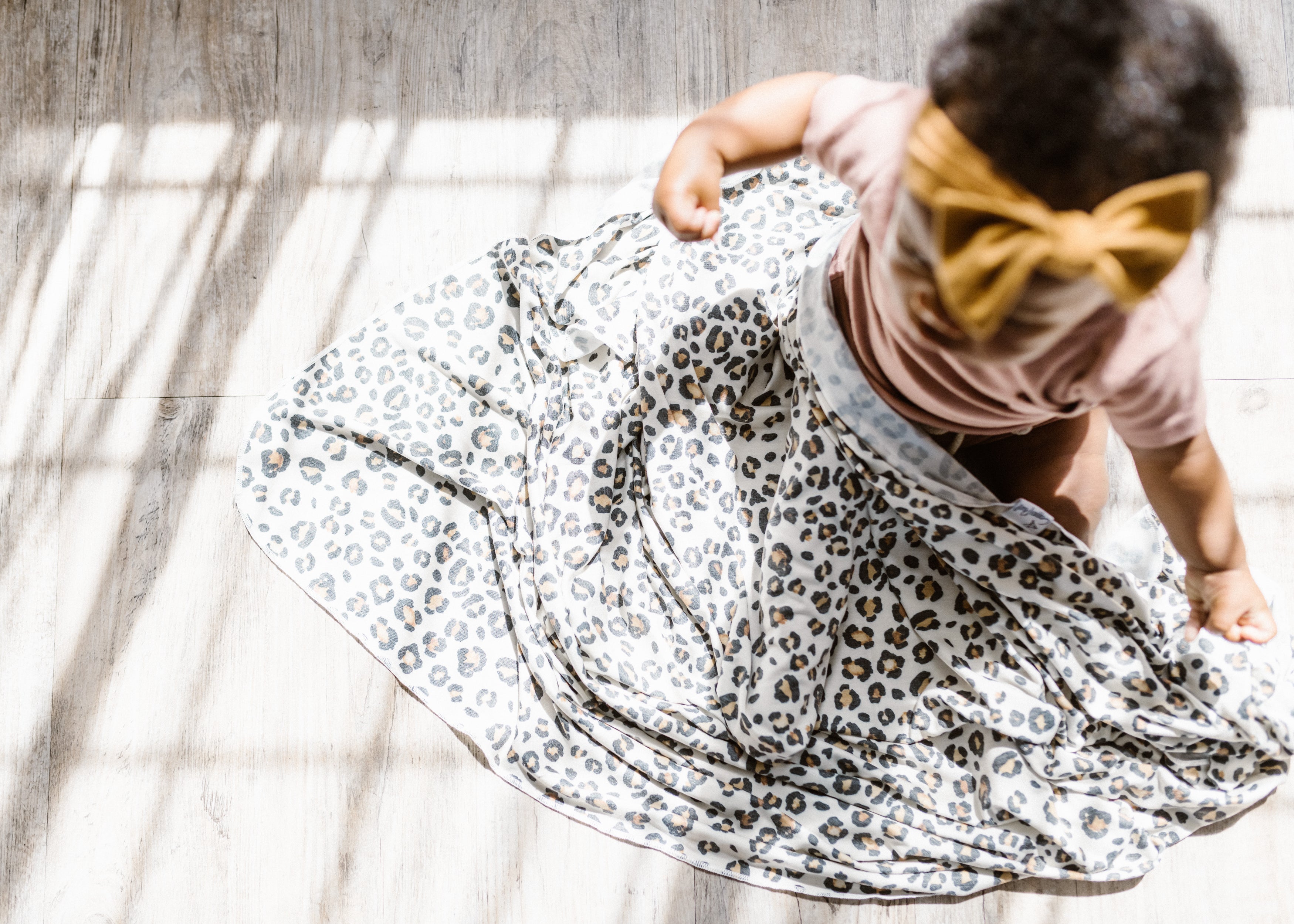 Knit Swaddle Blanket - Zara