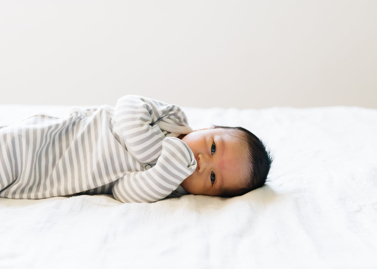 Newborn Knotted Gown - Everest