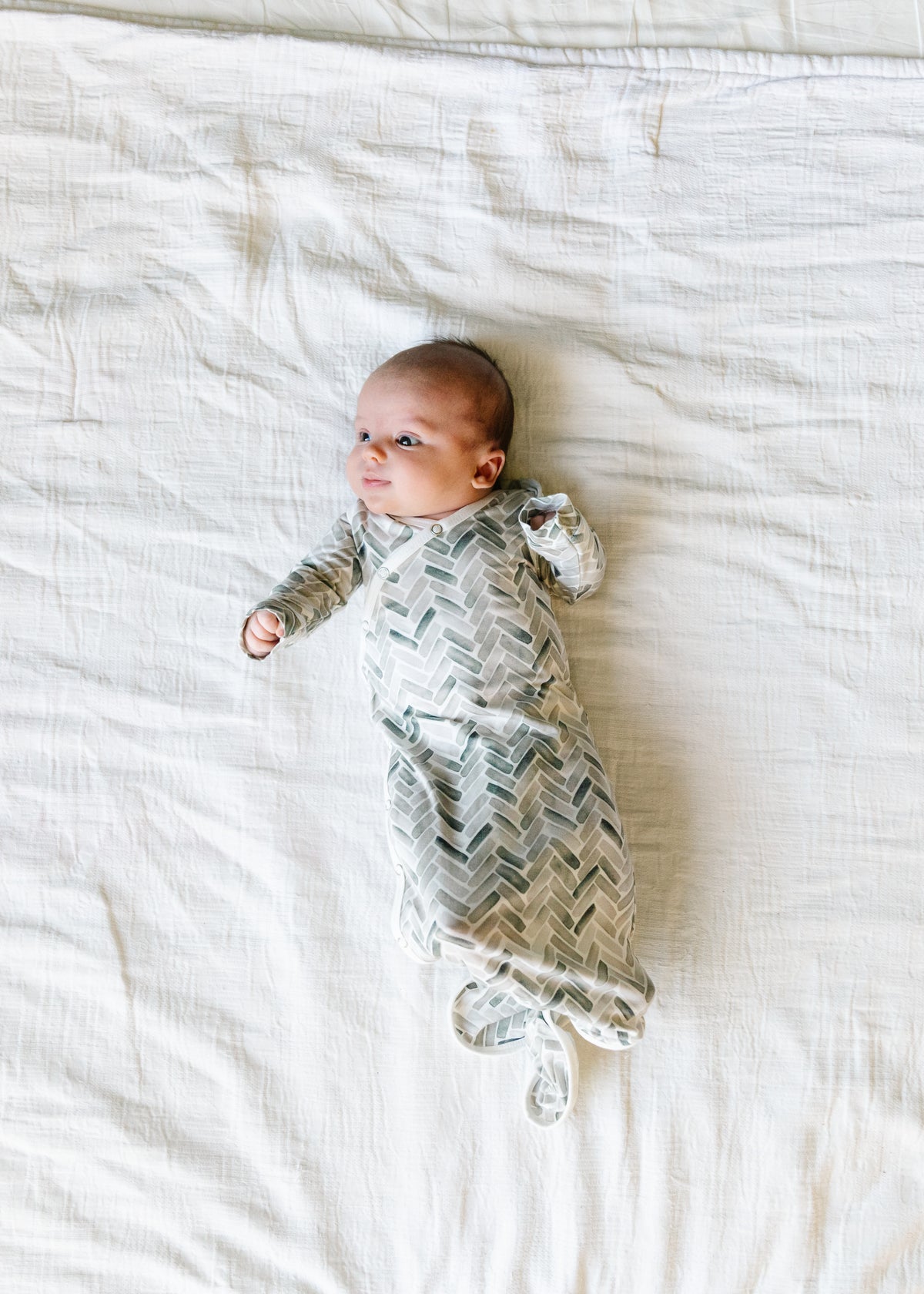 Newborn Knotted Gown - Alta