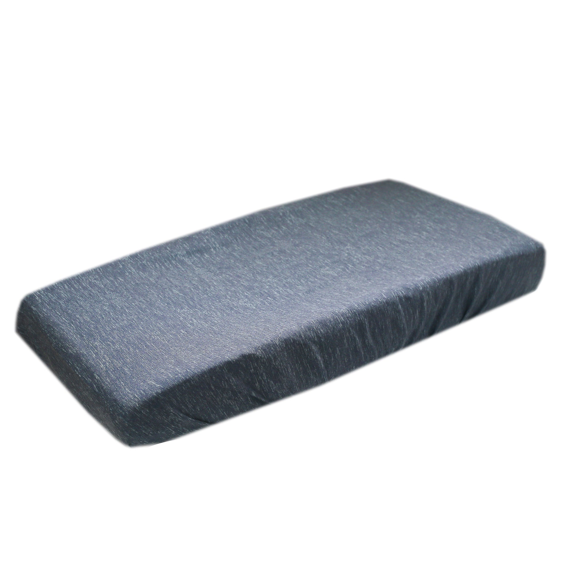 Premium Knit Diaper Changing Pad Cover - Denim
