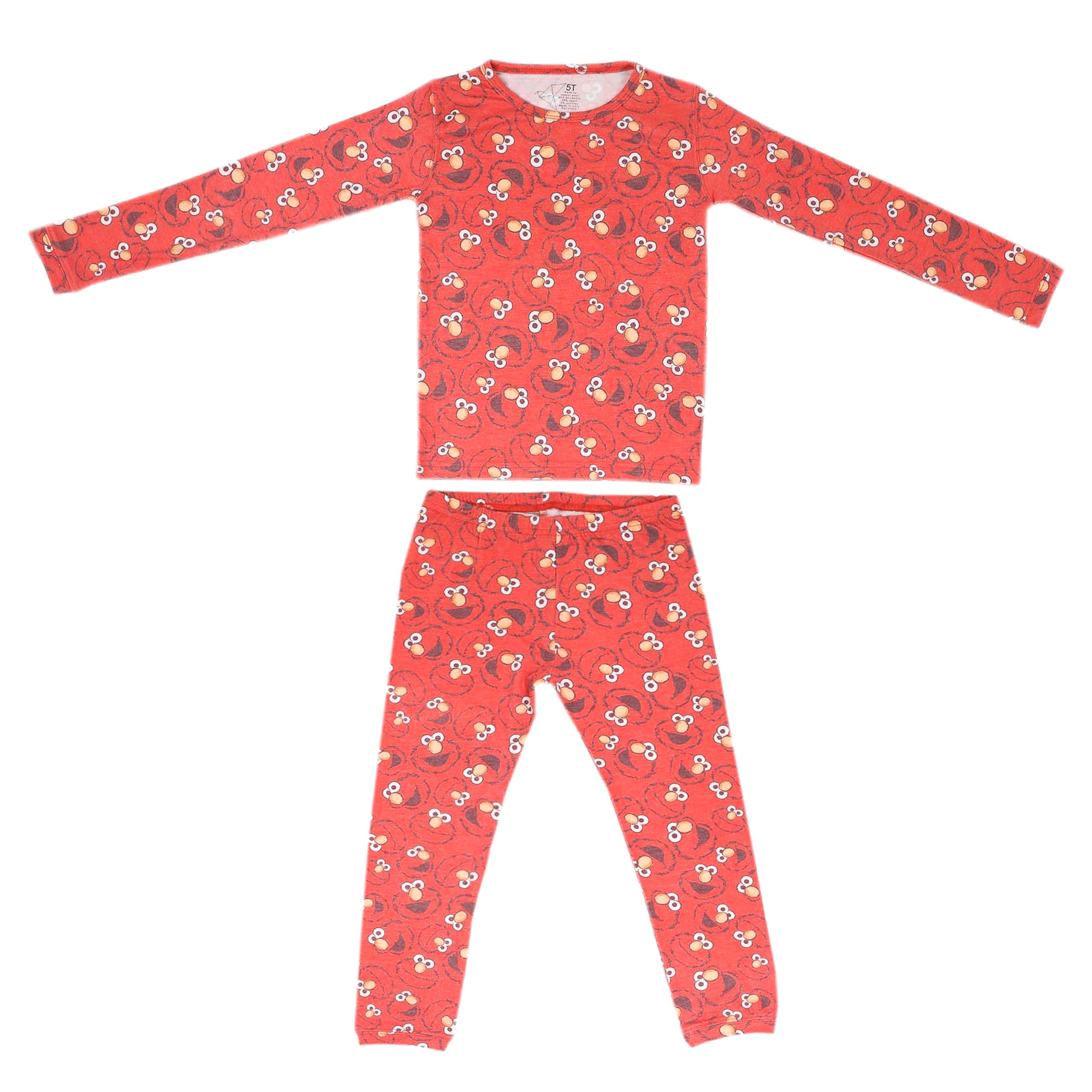 2pc Long Sleeve Pajama Set - Elmo