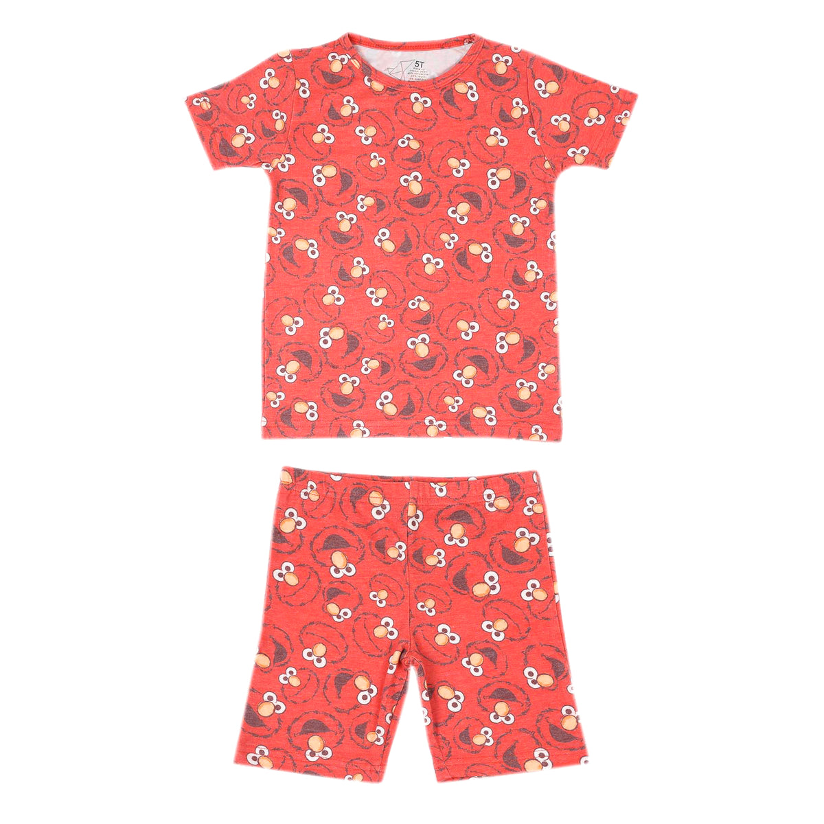 2pc Short Sleeve Pajama Set - Elmo