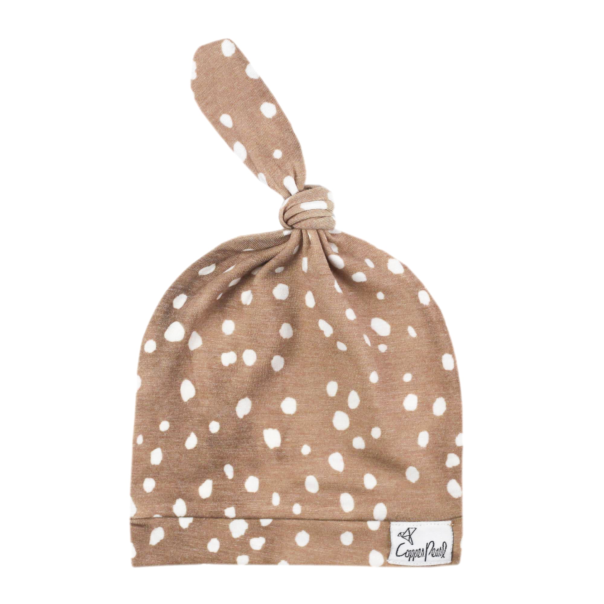 Top Knot Hat - Fawn