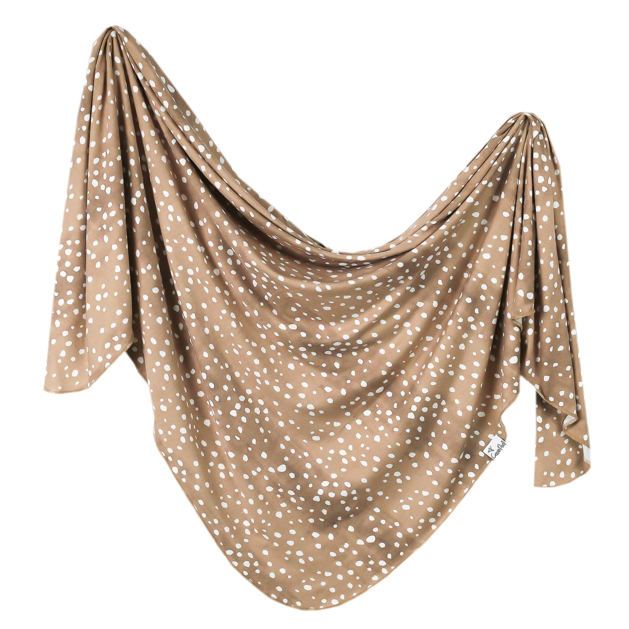 Knit Swaddle Blanket - Fawn