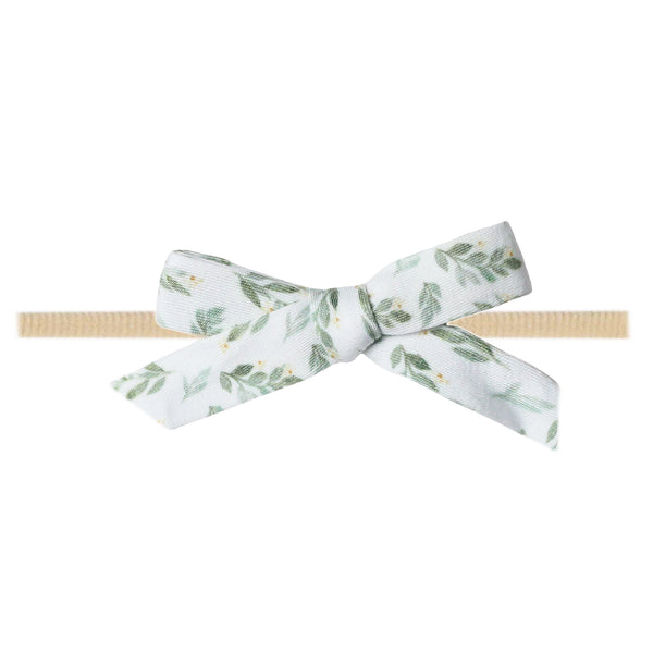 Premium Knit Fitted Crib Sheet Fern Copper Pearl