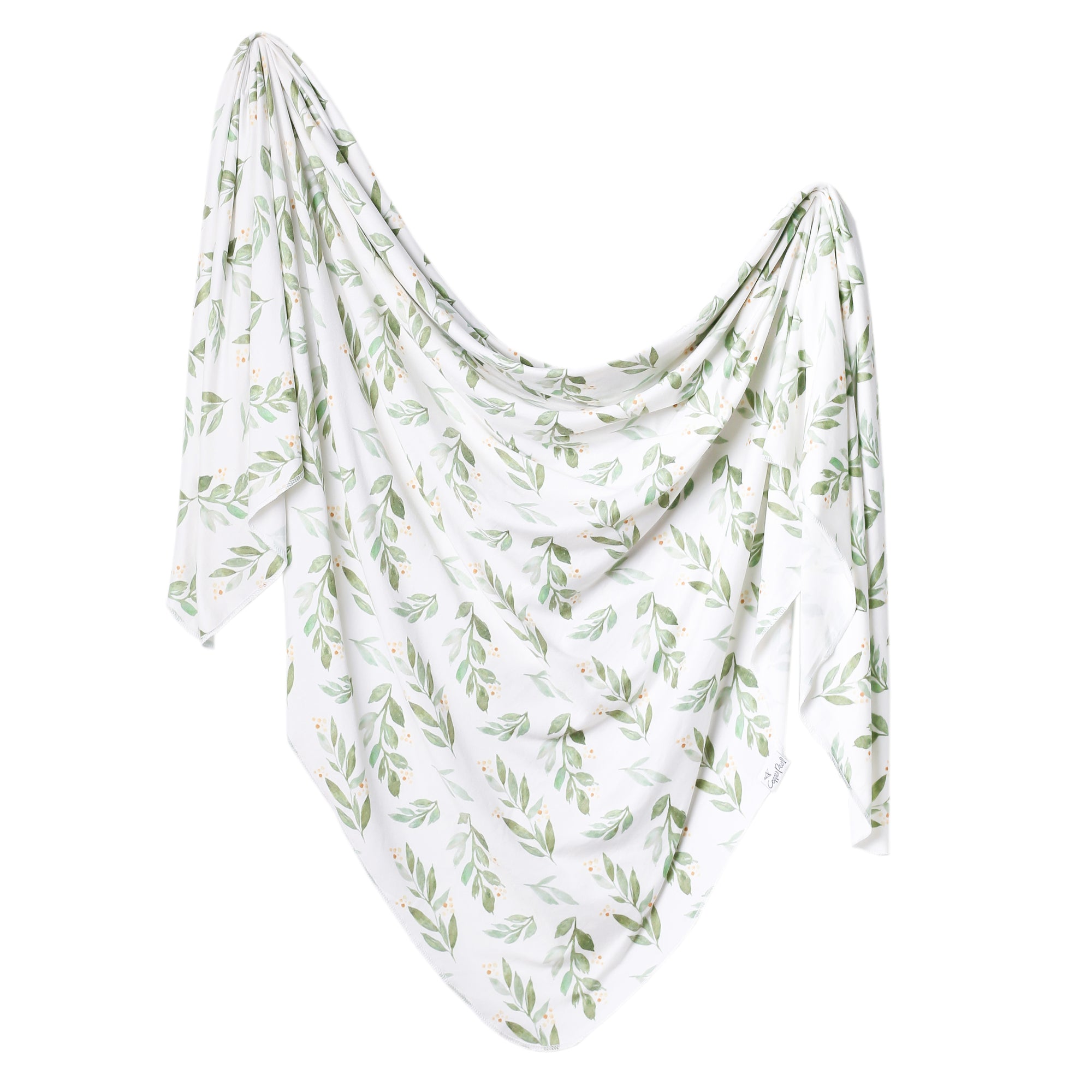 Knit Swaddle Blanket - Fern