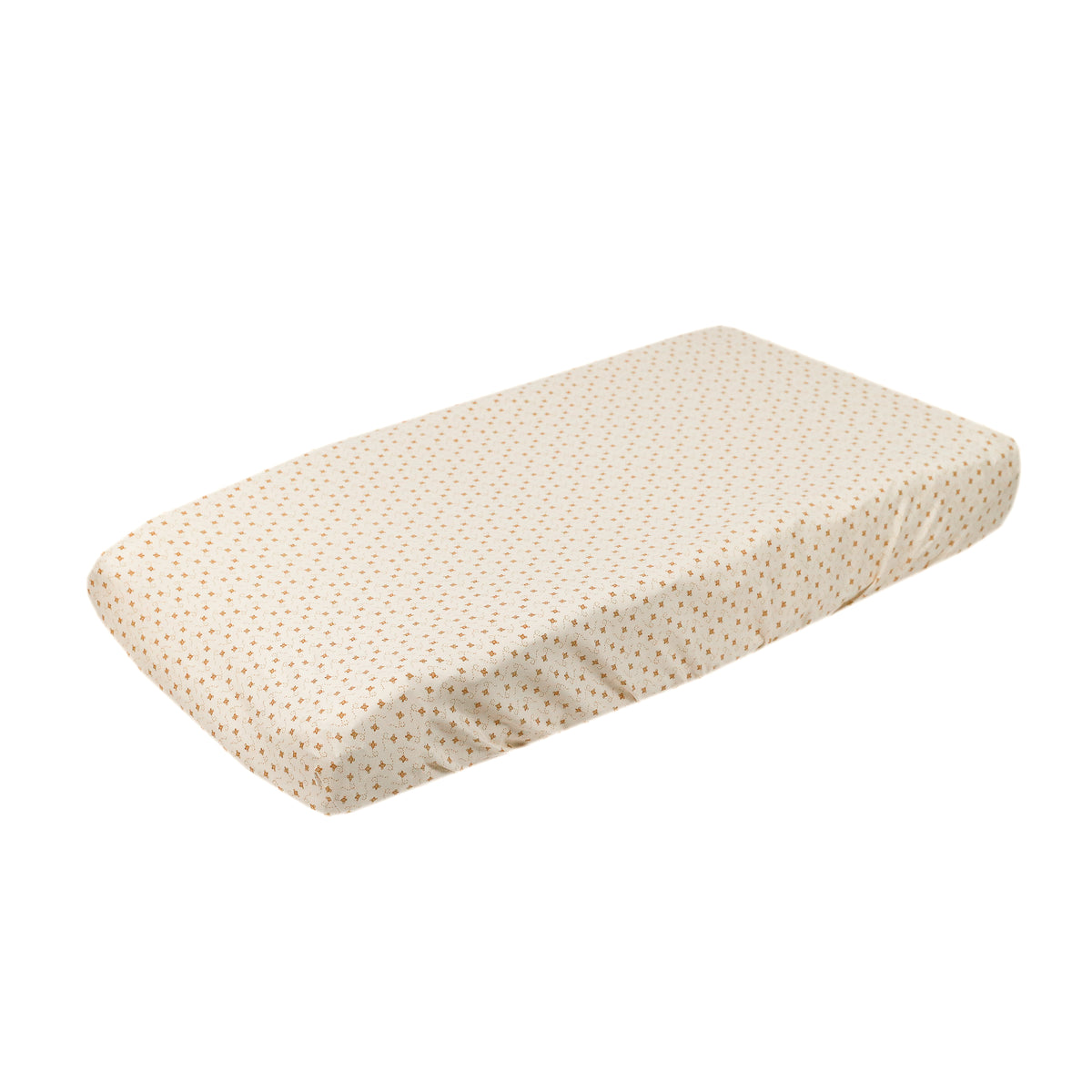 Premium Knit Diaper Changing Pad Cover Hunnie Copper Pearl