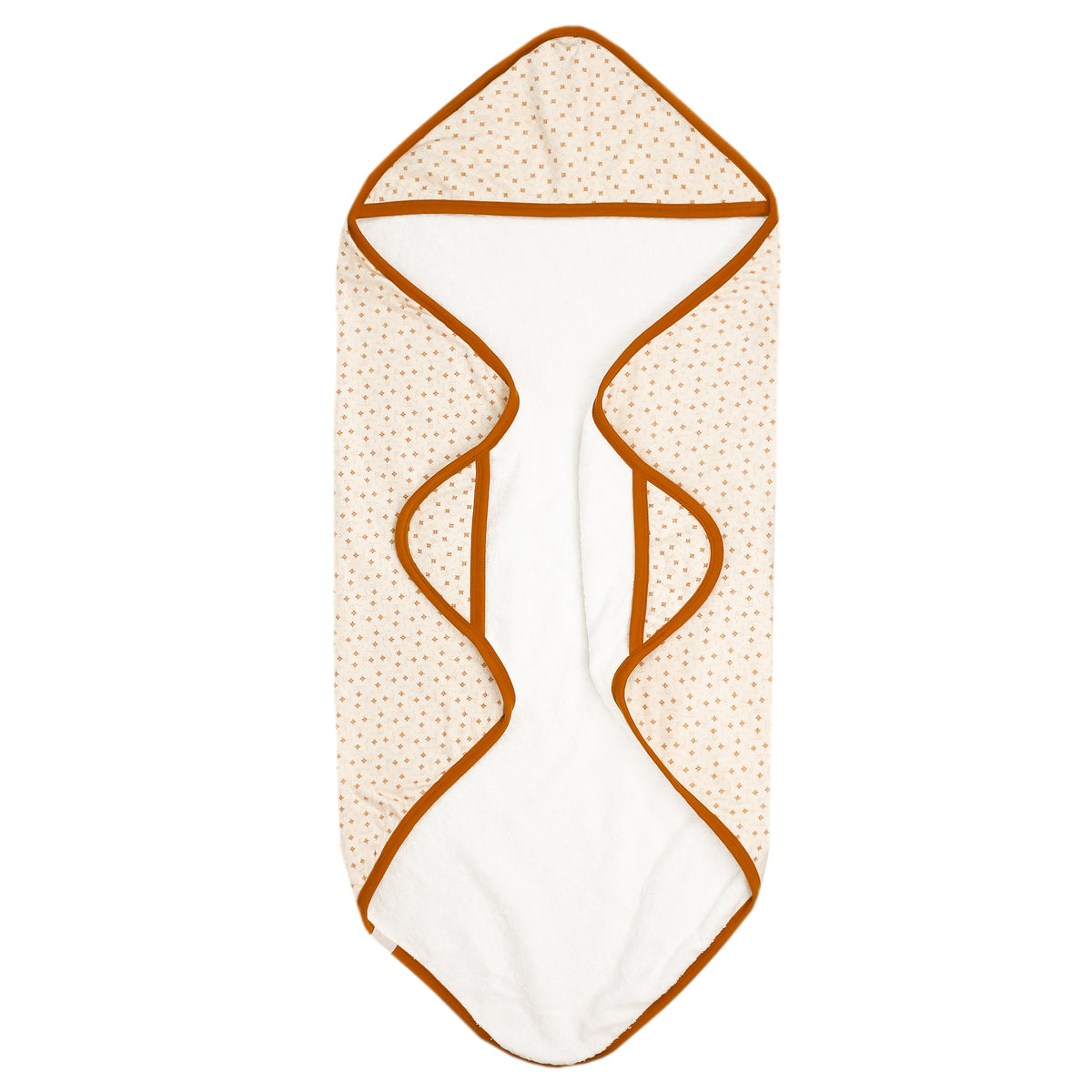 Premium Knit Hooded Towel Hunnie Copper Pearl