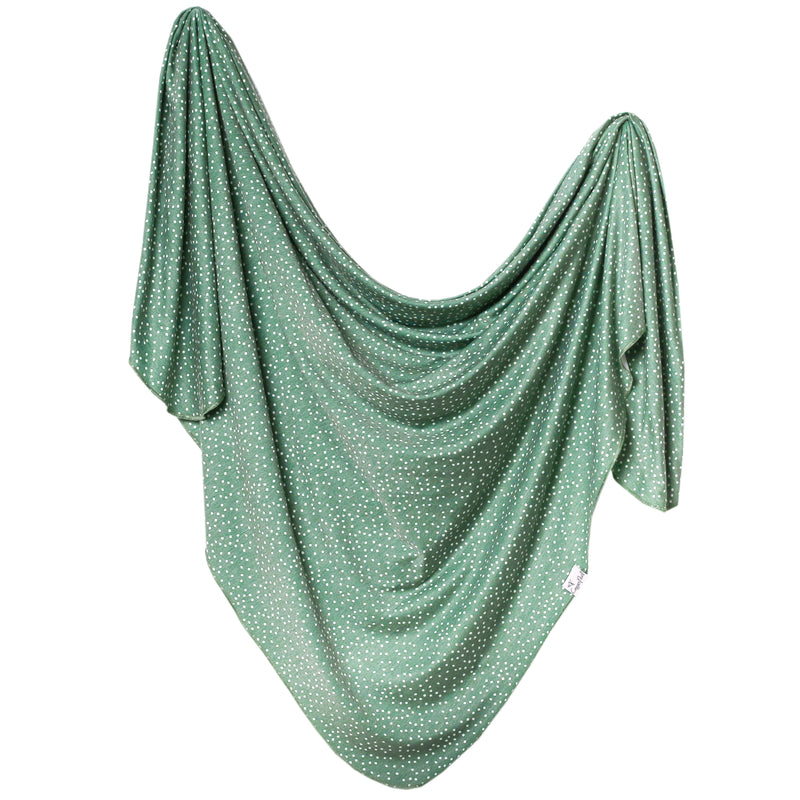 Knit Swaddle Blanket - Juniper