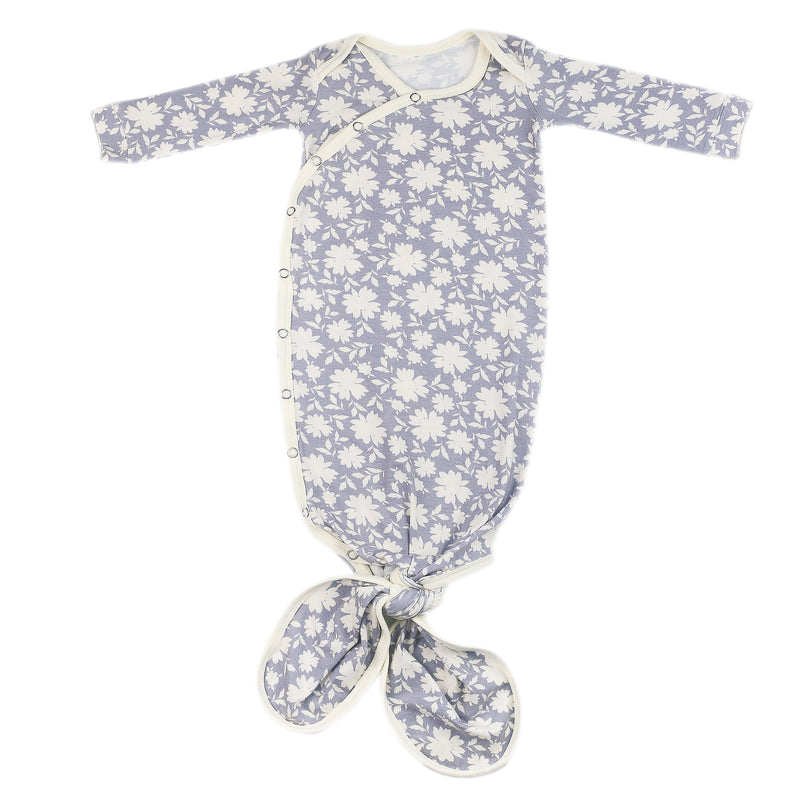 Newborn Knotted Gown - Lacie