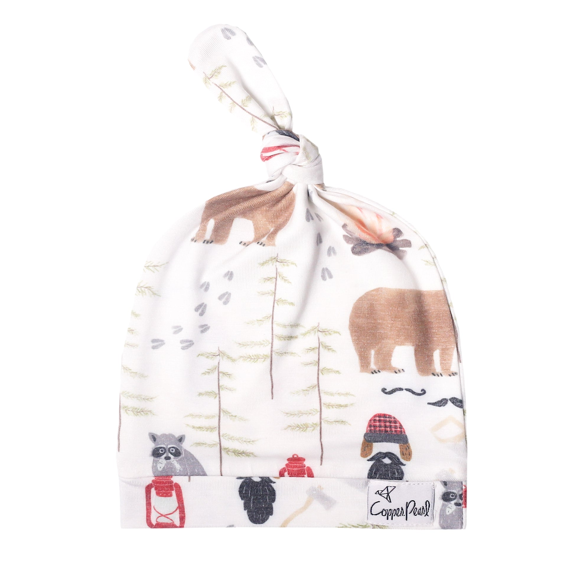 Baby Bandana Bibs Lumberjack Copper Pearl