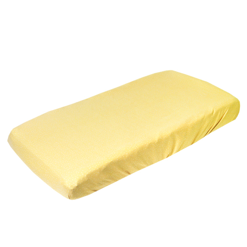 Premium Knit Diaper Changing Pad Cover - Marigold