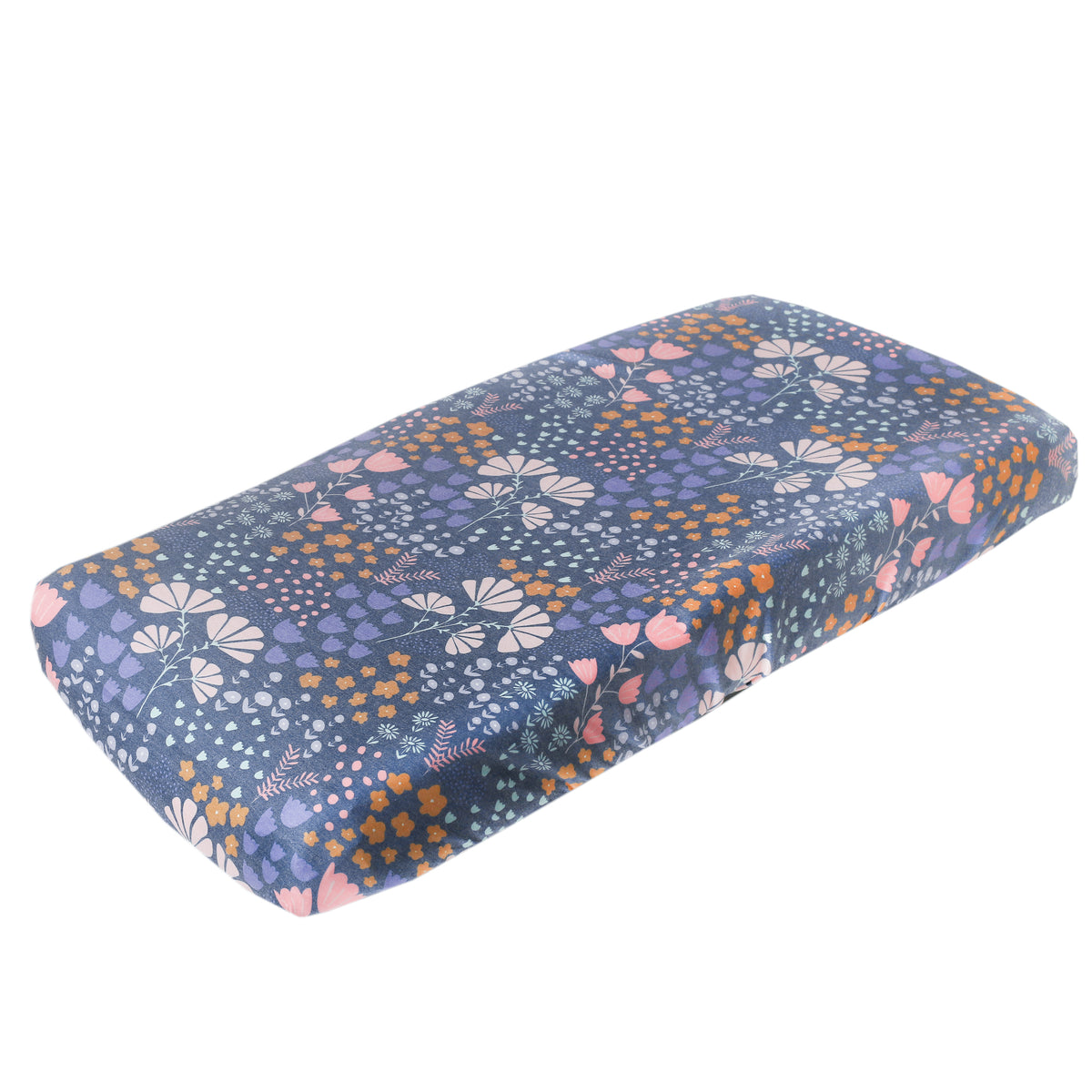 Premium Knit Diaper Changing Pad Cover - Meadow