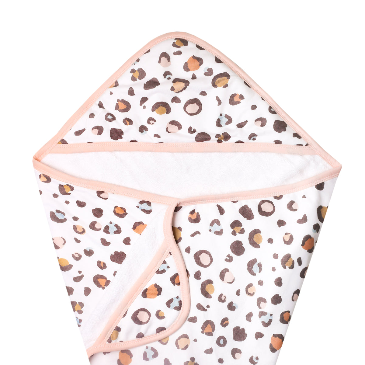 Premium Knit Hooded Towel Millie Copper Pearl