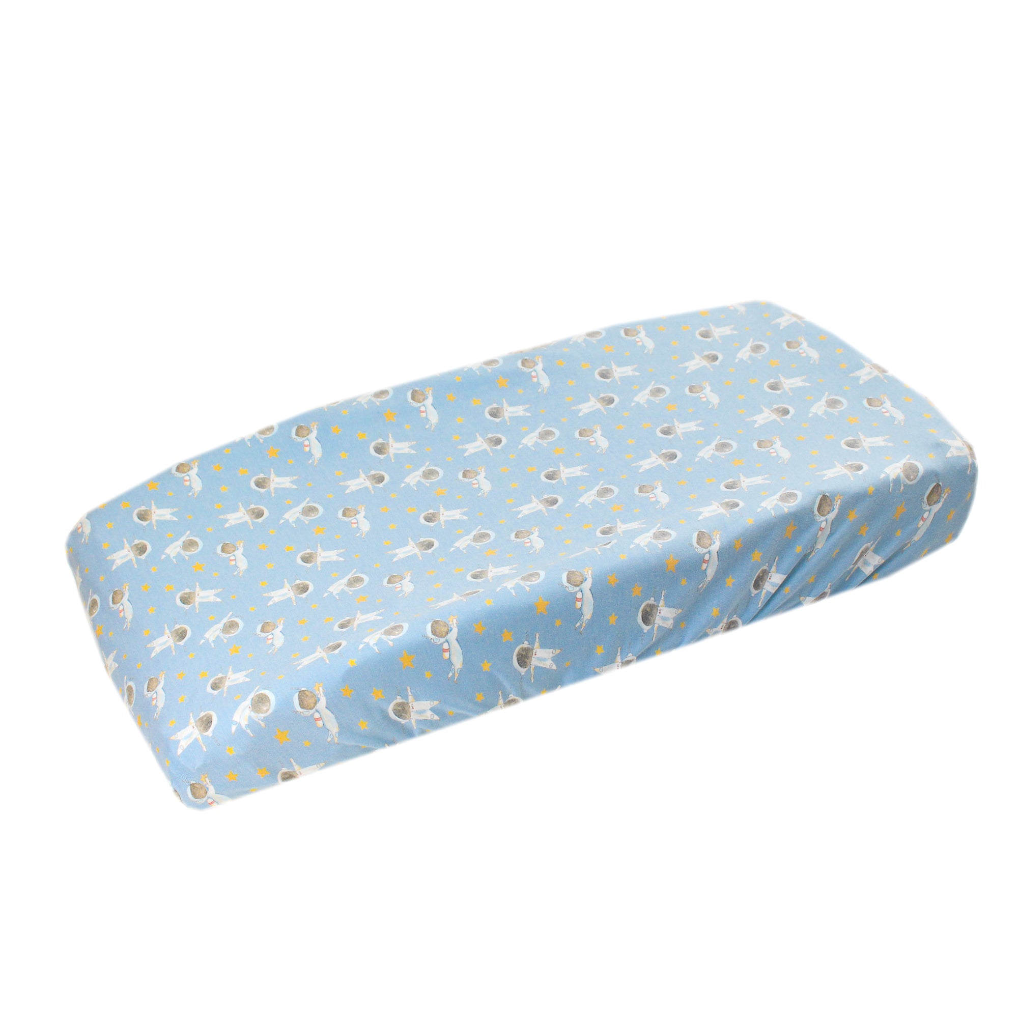 Premium Knit Diaper Changing Pad Cover - Neil