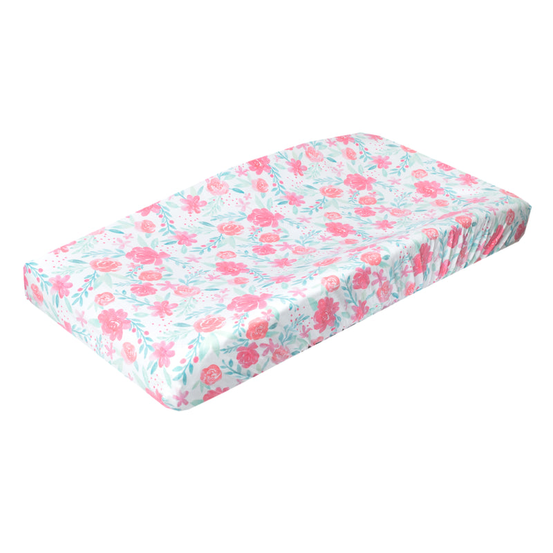 Premium Knit Diaper Changing Pad Cover - June
