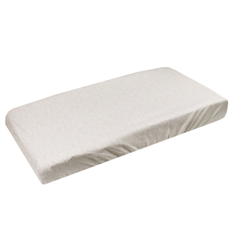 Premium Knit Diaper Changing Pad Cover - Oat