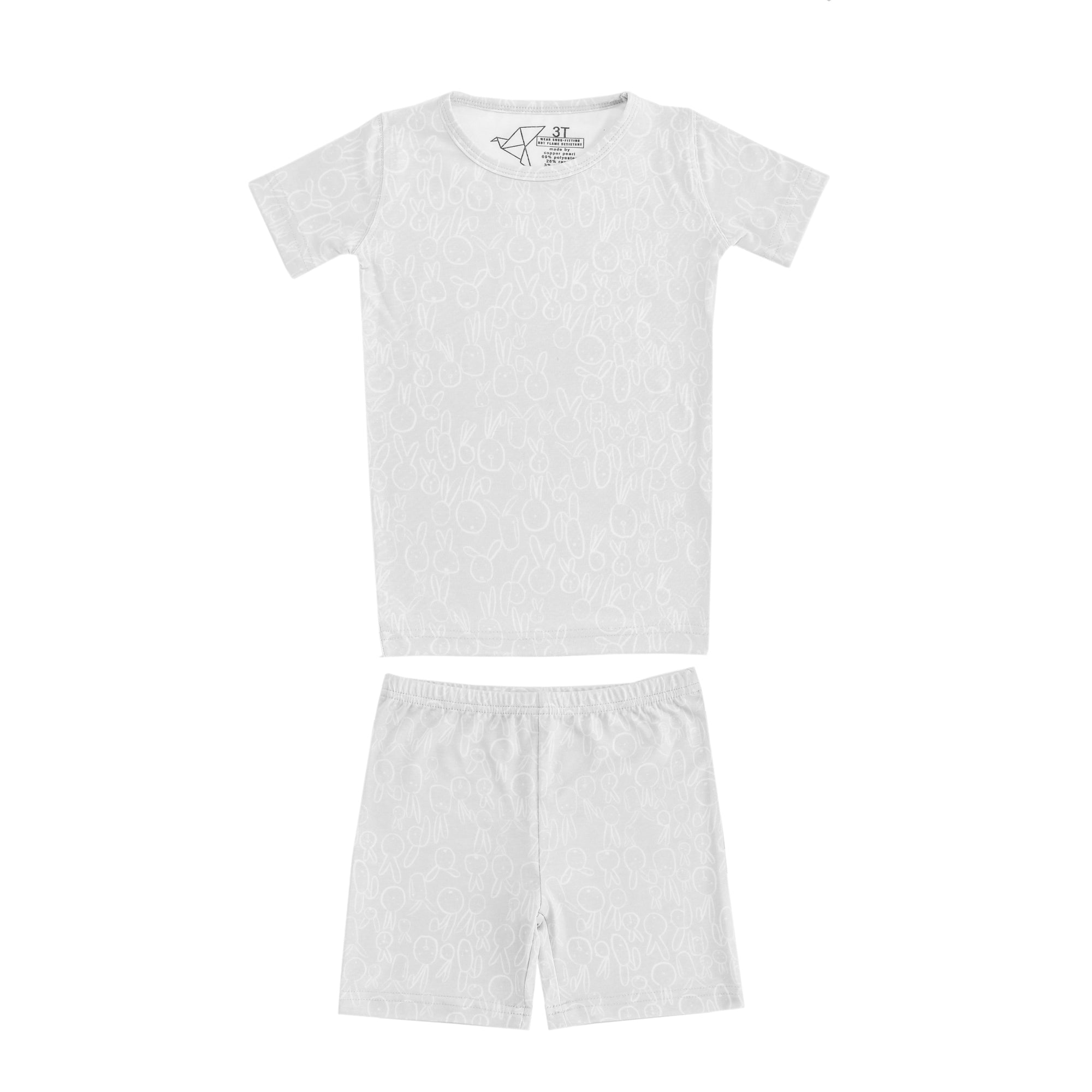 2pc Short Sleeve Pajama Set - Peter