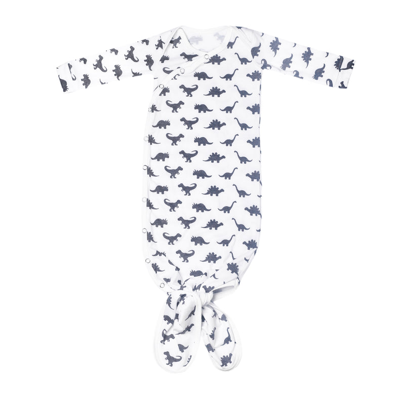 Newborn Knotted Gown - Wild