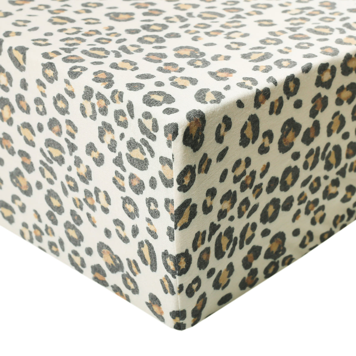 Premium Knit Fitted Crib Sheet Zara Copper Pearl