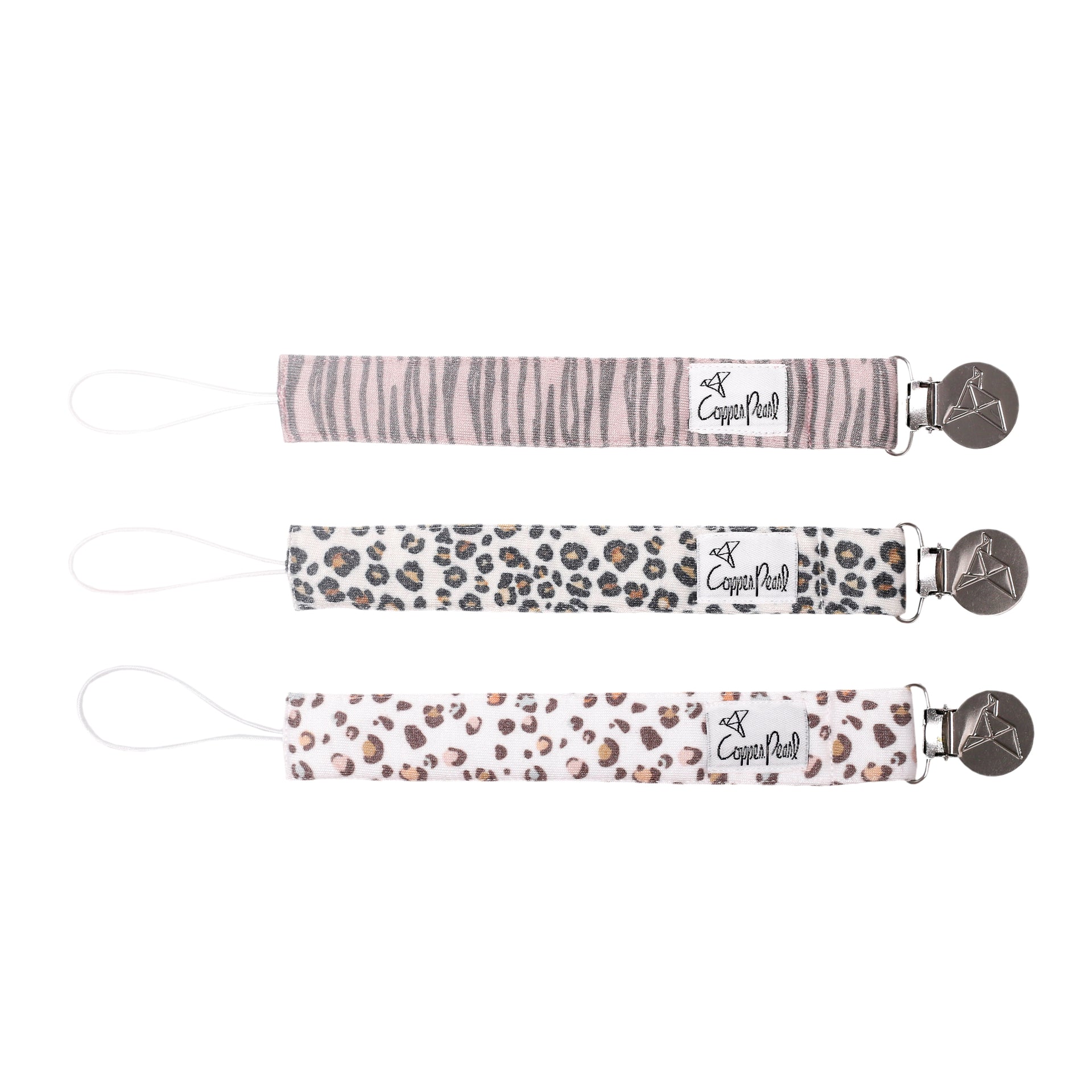 Premium Knit Fitted Crib Sheet Zara Copper Pearl