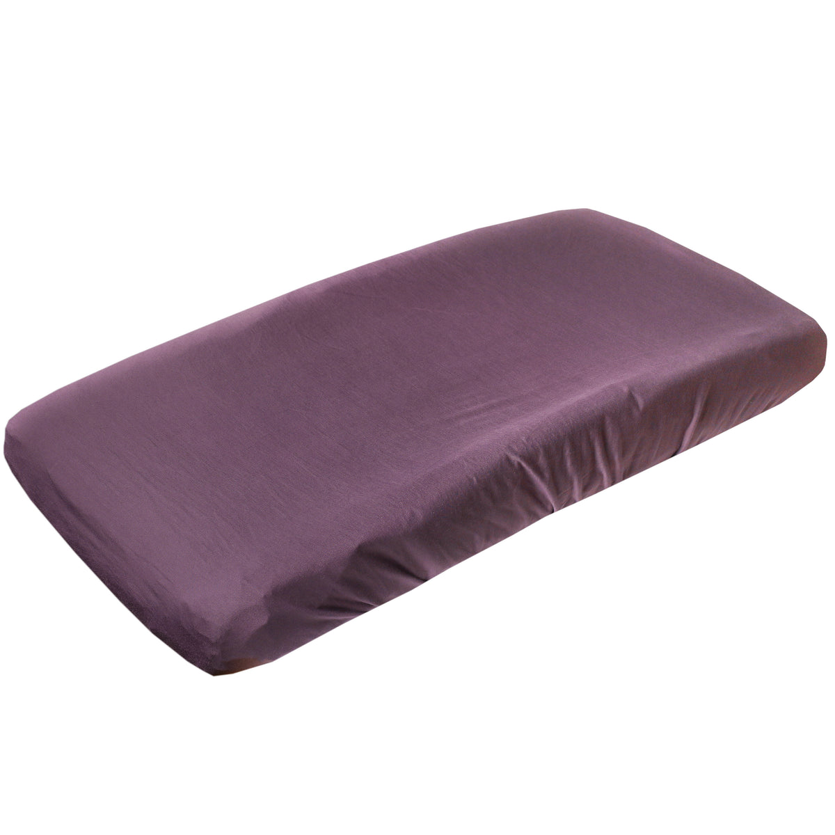 Premium Knit Diaper Changing Pad Cover Plum Copper Pearl